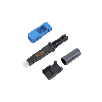 Sc à fibres optiques de connecteur de champ de FTTH/UPC SC5203 vert-bleu