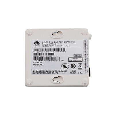 Type progiciel anglais de pont de FTTH de Huawei HG8310M 1GE GPON ONU Ontario